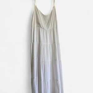 Tilly's Cream Maxi Dress